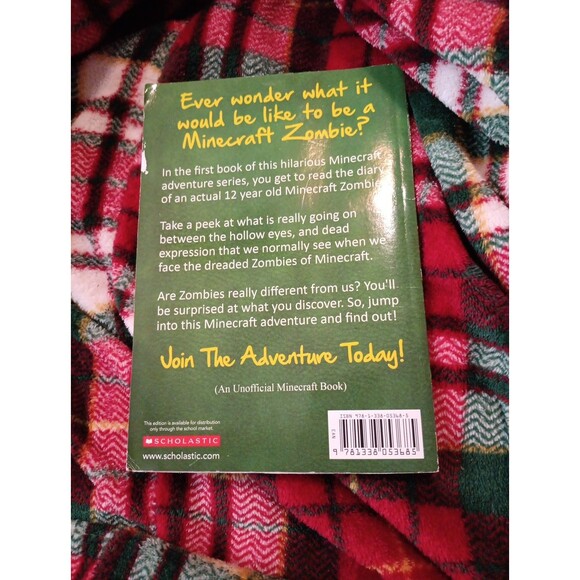 Diary of a Minecraft Zombie Book 1 : A Scare of a Dare by Zack Zombie (2015,... - Picture 4 of 4